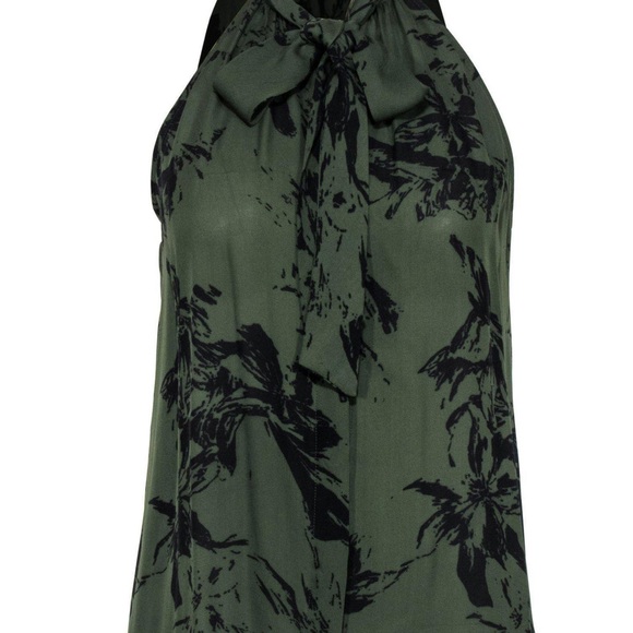 Parker 100% Silk Brantling Button Down Sleeveless Blouse - Picture 8 of 10